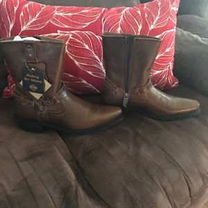 Harley Davidson Brown Boots